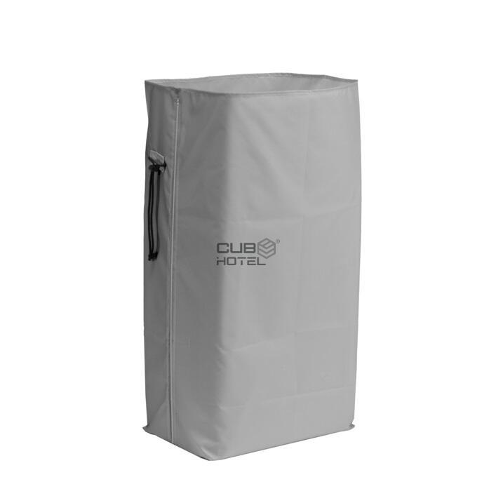 120L Grey Bag With Zip Closure